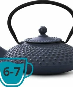 Gloednieuw ???? Bredemeijer - Theepot Xilin 1,25L Gietijzer Blauw ???? -Bourgogne Shop 550x468 3