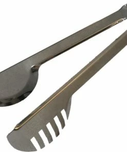 Gloednieuw ⌛ Grevice.nl Pastatang 23 Centimeter - RVS - Heavy Duty - Pasta - Salade - Tang ????