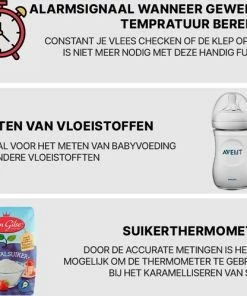 Korting ⭐ Luminize Vleesthermometer - BBQ Thermometer - Kernthermometer - Oventhermometer - Kookthermometer - 1 METER Kabel - In CELCIUS - Ingebouwde Magneet ???? -Bourgogne Shop 550x498 1