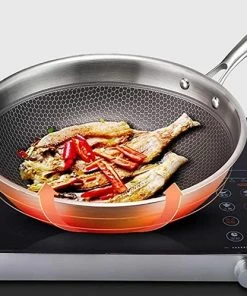 Uitgang ✨ MONOO Luxe Honingraat Wokpan Met Deksel - 32cm - Inductie - Compound Steel Wok ???? 16 Uitgang ✨ MONOO Luxe Honingraat Wokpan Met Deksel - 32cm - Inductie - Compound Steel Wok ???? -Bourgogne Shop 550x498 2