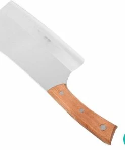 Beste Pirce ???? Discountershop Hakmes 33 Cm Heavy Duty Hakmes 470 Gram - Koksmes- Vleesmes - RVS Keukenbijl Slagersmes Voor Het Hakken Van Botten Stevig Keukenmes ????