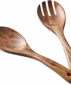 Nieuw ???? Merkloos Slabestek - Slalepel - Opscheplepel - 26 Cm - Hout ????