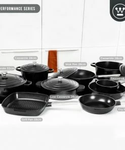 Aanbiedingen ???? Westinghouse Performance Series - Koekenpan Inductie 24cm - Oven Geschikt - Zwart ???? -Bourgogne Shop 550x521 5