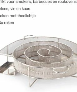 Beste deal ✔️ Barbecook - Smokerbox - Rookgenerator - Rookdoos - Koud Roken BBQ/Barbeque - Cold Smoke - Spiraal - RVS - Ø 17 Cm ???? -Bourgogne Shop 550x522 2