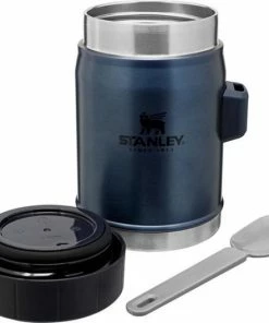 Aanbiedingen ???? Stanley PMI Stanley The Legendary Food Jar + Spork 0,4L - Thermosfles - Nightfall ???? -Bourgogne Shop 550x528 3