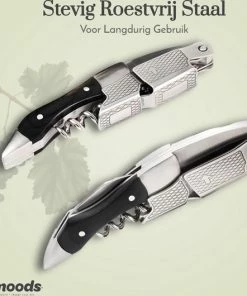 Aanbiedingen ???? Mmoods Kurkentrekker Wijn Zwart - Kelnermes Met Gesleufde Groef – Wijnopener - Sommeliermes – Cadeau ???? 11 Aanbiedingen ???? Mmoods Kurkentrekker Wijn Zwart - Kelnermes Met Gesleufde Groef – Wijnopener - Sommeliermes – Cadeau ???? -Bourgogne Shop 550x530 3