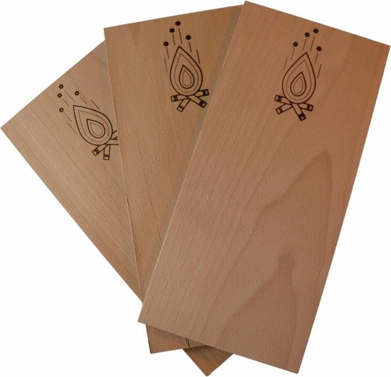 Beste Verkoop ???? Rookplankje Western Red Cedar Van Het Vuur LAB. 3 Stuks ???? 2 Beste Verkoop ???? Rookplankje Western Red Cedar Van Het Vuur LAB. 3 Stuks ???? - Afbeelding 2