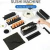 Coupon ???? Repus 12 Delige Sushi Maker Set + Set Chopsticks Stokjes In Mooi Verpakking - Complete Sushi Roller Kit - Eenvoudig En Snel Sushi Maken - DIY Sushi - Doe Het Zelf Sushiroller - Sushi Maker Tool - 1 Set Chopsticks ????