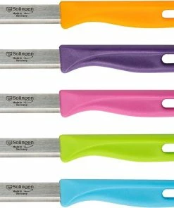 Hete verkoop ???? RÖR Solingen Schilmesje Aardappelmesje - RVS Glad - 16 Cm - Mix Kleur - 10 Stuks ???? -Bourgogne Shop 550x533 8