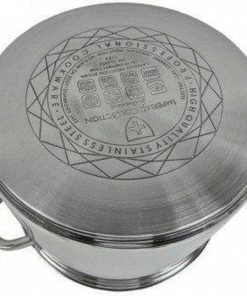 Korting ⌛ Royal Swiss Couscous Pan - Stoompan 12 Liter - RVS / INOX ???? -Bourgogne Shop 550x538 7
