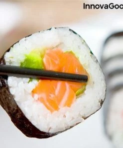 Promo ⌛ Innovagoods Perfect Roll Sushi Set | 3 - Delig | BPA - Vrij |inclusief Sushi Recepten |Groen ???? -Bourgogne Shop 550x540 12