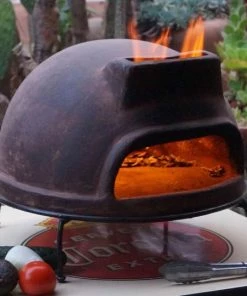 Uitgang ???? Mexico Trade - Sol Y Yo Sol-y-Yo Houtgestookte Toscaanse Stenen Pizza Oven 52CM ????