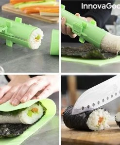 Promo ⌛ Innovagoods Perfect Roll Sushi Set | 3 - Delig | BPA - Vrij |inclusief Sushi Recepten |Groen ???? -Bourgogne Shop 550x540 8