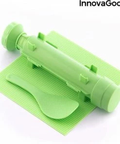 Promo ⌛ Innovagoods Perfect Roll Sushi Set | 3 - Delig | BPA - Vrij |inclusief Sushi Recepten |Groen ???? -Bourgogne Shop 550x541 7