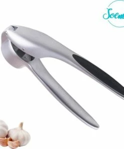 Korting ???? SOEM Products SOEM© Knoflookpers Met Ergonomische Handgreep Ook Geschikt Voor Gember - RVS - Horeca Kwaliteit - Ovaal | Black Friday 2022 - Sinterklaas - Kerst ???? -Bourgogne Shop 550x544 13