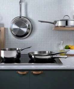 Uitgang ⭐ BK Wokpan Bright RVS - ø 28 Cm - Zonder Anti-aanbaklaag ???? -Bourgogne Shop 550x549 16