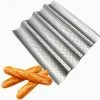 Beste deal ✔️ Merkloos Stokbroodvorm - Bakvorm Voor Stokbrood En Baguette - 4 Rijen - 380 Mm - Baguette Vorm ????