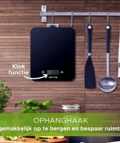Goedkoopste ❤️ Witts Digitale Precisie Keuken Weegschaal – 1gr Tot 15 Kg – Tarra Functie – Elektrisch – Zwart ???? 17 Goedkoopste ❤️ Witts Digitale Precisie Keuken Weegschaal – 1gr Tot 15 Kg – Tarra Functie – Elektrisch – Zwart ???? -Bourgogne Shop 550x550 10