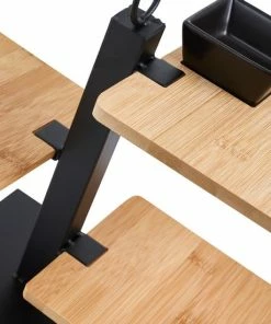 Top 10 ???? Cleana - Tapas Plateau - Serveertoren - Bamboe - 3 Lagen Inclusief Schaaltje - 26 Cm ???? -Bourgogne Shop 550x550 1014