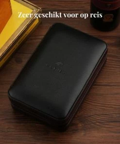Aanbiedingen ???? Cohiba Sigarendoos - Luxe Humidor - Sigaren Doosje Hoge Kwaliteit - Zwart ???? -Bourgogne Shop 550x550 1026