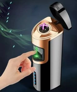 Gloednieuw ???? PLASMA - Plasma Aansteker - Oplaadbare Plasma USB Aansteker - Elektrische Aansteker - Double Laser Arc Lighter - Zwart ✨ -Bourgogne Shop 550x550 117