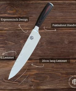 Beste recensies van ???? Roham Products RP Professioneel Japans Koksmes – 20cm - Inclusief Mesbeschermer – RVS Lemmet - Handvat Van Pakkahout - Geleverd In Geschenkdoos ???? -Bourgogne Shop 550x550 119