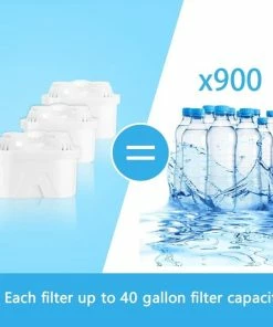 Beste deal ⭐ Aigostar Waterfilterpatronen Pure - 3 Stuks - Waterfilter - Filterpatronen - Brita Maxtra+ Compatible ???? -Bourgogne Shop 550x550 128