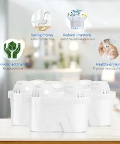 Beste deal ⭐ Aigostar Waterfilterpatronen Pure - 3 Stuks - Waterfilter - Filterpatronen - Brita Maxtra+ Compatible ???? -Bourgogne Shop 550x550 131