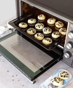 Flash-uitverkoop ⭐ ICQN Bakplaat En Rooster Set Voor Oven - 422x375x30 Mm ???? -Bourgogne Shop 550x550 138