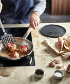 Goedkoop ???? Demeyere Classico 3 Koekenpan – Inductie – RVS – 32 Cm – PTFE En PFAS Vrij ???? -Bourgogne Shop 550x550 163