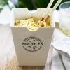 Uitgang ???? Riviera Maison Kom 12 Cm - Fresh Asian Food Noodles To Go Bowl - Wit - Porselein- 1 Stuks ????