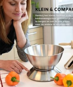Korting ???? Adler Keukenweegschaal - Tot 5 Kg - Keukenweegschaal Digitaal - Met Kom ???? -Bourgogne Shop 550x550 204