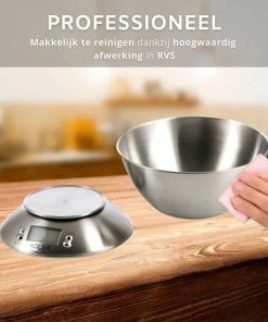 Korting ???? Adler Keukenweegschaal - Tot 5 Kg - Keukenweegschaal Digitaal - Met Kom ???? -Bourgogne Shop 550x550 205