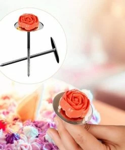 Groothandel ???? Perow Taarten Bak Set - Luxe XXL 237 Delig Set - Bakset Kinderen - Decoratie Set - Taarten En Cake Versieringen - Draaibaar Plateau - Herbruikbare Spuitzak - Cupcake Vormpjes ✔️ -Bourgogne Shop 550x550 226