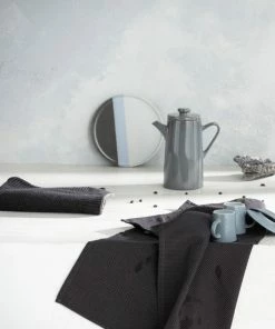 Hete verkoop ???? DDDDD Cisis - Theedoek - 60x65 Cm - Set Van 6 - Ebony ❤️ -Bourgogne Shop 550x550 276