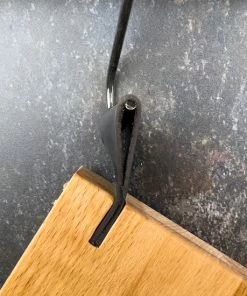 Coupon ???? Industrial Living Snijplank Hout - Hakblok Met Lederen Lus Houder- Massief Beukenhout- Groot Formaat-3CM Dik ✨ -Bourgogne Shop 550x550 294