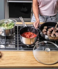 Coupon ???? KitchenAid Stainless Steel Koekenpannenset - 20+24+28cm - Inductie ???? -Bourgogne Shop 550x550 314