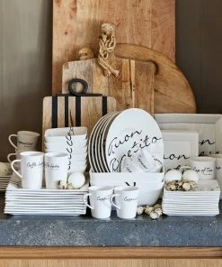 Uitgang ???? Riviera Maison Classic Espresso Mug - Espresso Kopjes Porselein - Mokken Set Van 2 - 125 Ml ???? -Bourgogne Shop 550x550 361