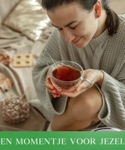 Uitgang ???? Blended Lifestyle® Theezeef Met Handvat Inclusief Lekplaatje - Set Van 3 Stuks - Thee Ei Voor Losse Thee - Theefilter Voor Losse Thee - Thee Infuser ⭐ -Bourgogne Shop 550x550 372