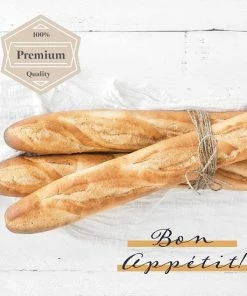 Coupon ✔️ PRETEX GOURMEO Stokbrood Bakjes Voor 3 Baguettes Met Anti-aanbaklaag - 38.5cm X 28.5cm - Franse Baguette Brood Bakplaat - Makkelijk Te Gebruiken En Poetsen 1 Backblech Für 3 Baguettes Zilver ???? -Bourgogne Shop 550x550 43