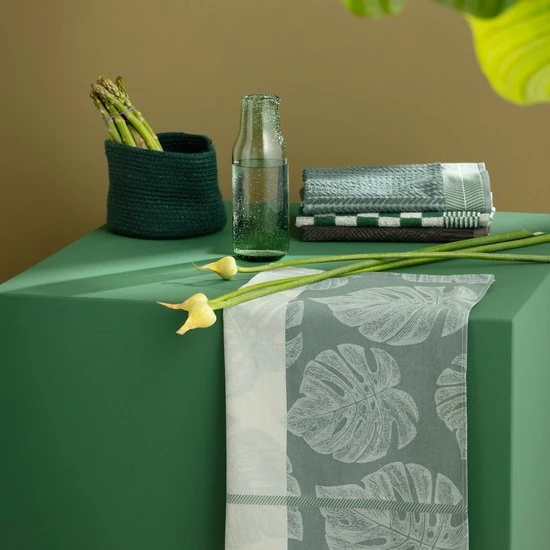 Coupon ✔️ DDDDD Monstera - Theedoek - 60x65 Cm - Set Van 6 - Laurel ⭐ 5 Coupon ✔️ DDDDD Monstera - Theedoek - 60x65 Cm - Set Van 6 - Laurel ⭐ - Afbeelding 5