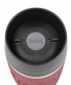 Hete verkoop ???? Tefal Travel Mug Thermobeker - 360 Ml - RVS/Rood ❤️ -Bourgogne Shop 550x550 470