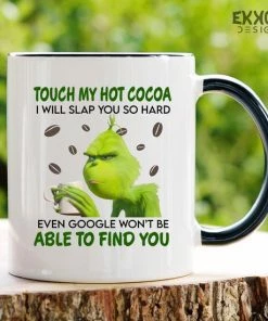 Beste Verkoop ???? Ekkos Grinch Touch My Cocao Mok - Kerstversiering - Kerstcadeau - Grappige Cadeau - Thee Glaze - Mokken - Cadeau Voor Man - Cadeau Voor Vrouw - Valentijn Cadeautjes - Koffiekopjes ????