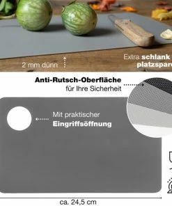 Coupon ⌛ Moritz Moritz Moritz & Moritz - Snijplank - Flexibel Kunststof - 4 Stuks - 25 X 14,5cm ???? -Bourgogne Shop 550x550 55