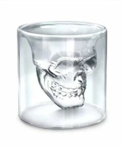 Beste Pirce ???? Aretica Shotglaasjes Skull Gift Set Van 4 - Borrelglaasjes - Shot Glaasjes - Vaatwasserbestendige Shotglazen - Shotglas - Drankspel - Glazen Borrelglas - Inhoud 25 Ml - Ø 4.7cm - Transparant ✔️ -Bourgogne Shop 550x550 551