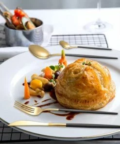 Hete verkoop ???? Timmers Trading Bestekset 6 Persoons - Gouden Bestek - Bestekset Goud 24 Delig - Vaatwasserbestendig ✔️ -Bourgogne Shop 550x550 572