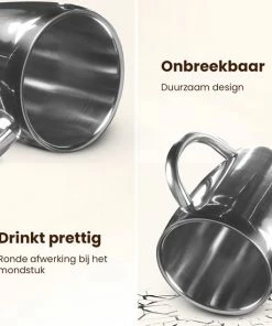 Begroting ✨ Lupine Beker RVS Dubbelwandig 200ml Lang Warm Set Van 2 Kopjes Mooie Set Bekers Van Roestvrij Staal ???? -Bourgogne Shop 550x550 582