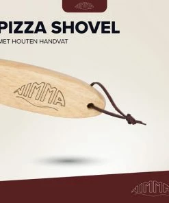 Kopen ???? Nimma Pizzaschep - Pizzaspatel Met Houten Handvat- Voor BBQ & Oven - Incl. E-book - 59 X Ø30,5 CM ???? -Bourgogne Shop 550x550 594