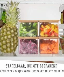 Uitgang ⌛ TammaT® Snijplank Hout - Met Opvangbakken - Bamboe Snijplank - Met Rasp - Stapelbaar Voorraadbakjes - Keuken Accessoires - Groentesnijder - Snijplank Hout - BBQ ✨ -Bourgogne Shop 550x550 669