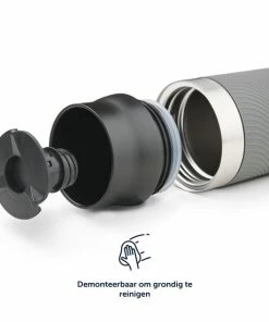 Goedkoop ???? Blumtal Thermosbeker Classic - Lekvrij, BPA-Vrij En Vaatwasserbestendig - Hoge Kwaliteit Thermosfles Met Quick-Press Sluiting - Travel Mug 500 Ml - Berry - Roze ???? -Bourgogne Shop 550x550 681